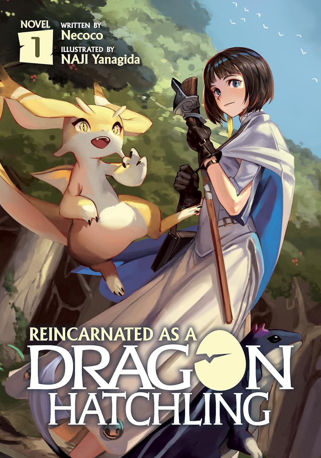 Reincarnated as a Dragon Hatchling (Light Novel)