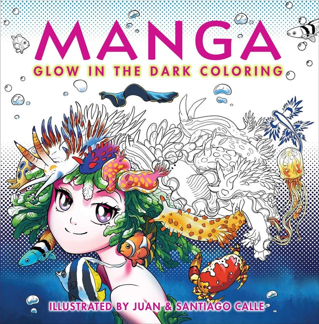 Manga Glow in the Dark Coloring