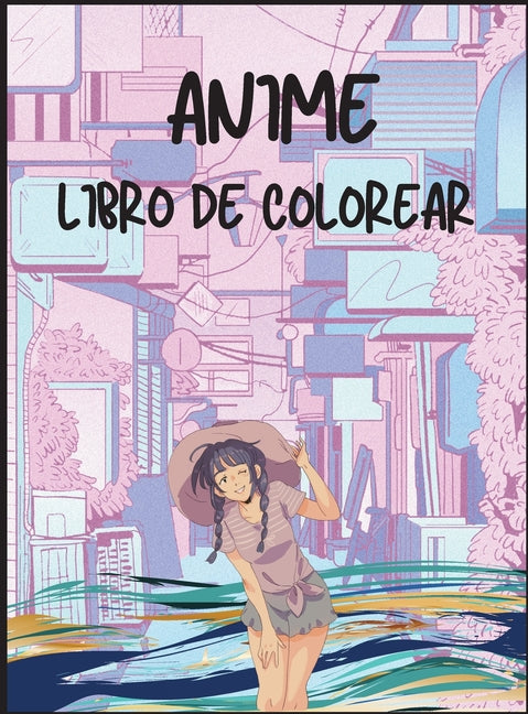 Libro Para Colorear de Anime: Simpáticos personajes de anime para colorear para todas las edades