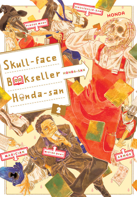 Skull-Face Bookseller Honda-San, Vol. 2