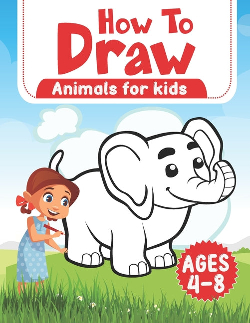 How To Draw Animals For Kids Ages 4-8: An Easy To Follow Grid Drawing Guide For Children - Learn Through Fun Activities!